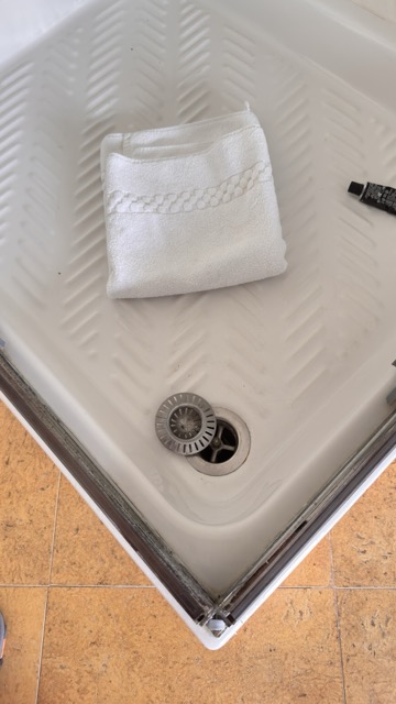 More bathroom problems we encountered.